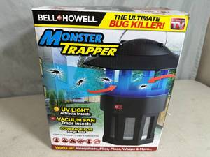 lot 50 image: New Bell and Howell UV Mosquito Vacuum Trap