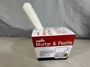 lot 55 image: New Mortar and Pestle