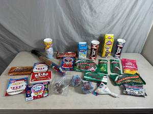 lot 66 image: Assorted Candy, Baking Chips, Gumballs, Tootsie Rolls, Andes Mints, and More