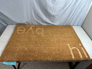 lot 68 image: New Coir Hi Bye Door Mat