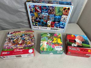 lot 73 image: 4 New Puzzles