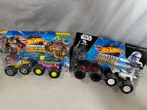 lot 89 image: New Hot Wheels Monster Truck Sets