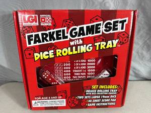 lot 92 image: New Farkel Dice Game Set