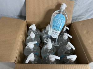 lot 105 image: New Case of 12 - 32oz Hand Sanitizer with Aloe and Vitamin E