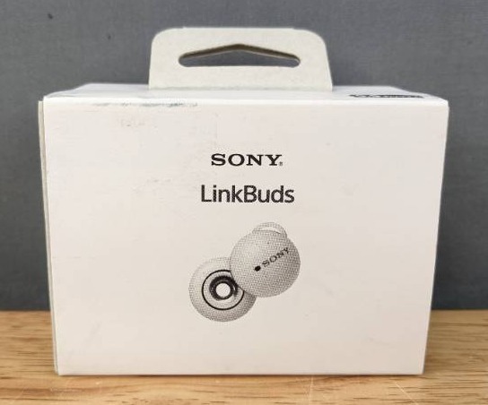 lot 9A image: Brand New Sony LinkBuds Truly Wireless Earbud Headphones, White $179.99 Retail Y