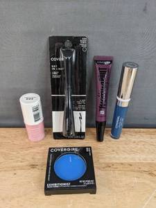 lot 98C image: Brand New CoverGirl Makeup Eyeliner, Lipgloss, Eyeshadow and More N