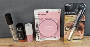 lot 16D image: Brand New CoverGirl Makeup Pressed Powder, Mascara, Lipstick and More N