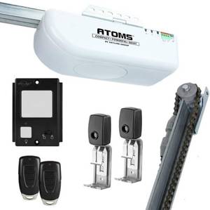 lot 68 image: Brand New SKYLINK ATR-1722C 34 HPF Garage Door Opener with Extremely Quiet DC Motor, White $174.98 Retail B