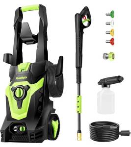 New Electric Pressure Washer, Foam Cannon, 4 Different Pressure Tips, Power Washer, 3800 PSI 2.4 GPM $179.99 Retail *B