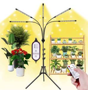 lot 83 image: Grow Lights for Indoor Plants, 5 Heads Plant Lights for Indoor Plant, LED Full Spectrum Plant Lights, Adjustable Plant Grow Light, 4812H Timer, Warm White Grow Lamp for Various Plant B