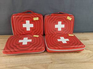 lot 347 image: 4 Brand New Band-Aid First Aid Kit Holders N