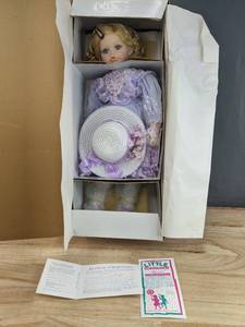 lot 103 image: New Little Companion Collection Renee Doll by William Tung with COA B