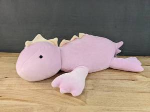 lot 77A image: Brand New Pillowfort Weighted Plush Dinosaur N