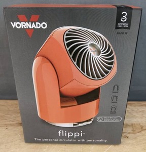lot 15A image: Brand New Vornado Flippi V6 Personal Air Circulator Fan in Orange N