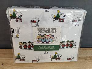 lot 62A image: Brand New Peanuts Full Sheet Set N