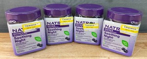 lot 363 image: 200 New Natrol Soothing Night Melatonin-Free Sleep Gummies Blueberry $52 Retail N