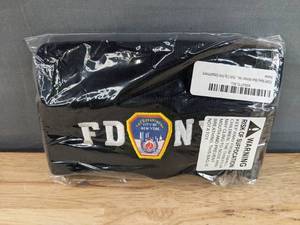 lot 52A image: Brand New FDNY Black Beanie N