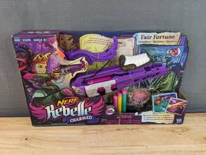 lot 48A image: Brand New Nerf Rebelle Charmed Fair Fortune Crossbow Blaster N