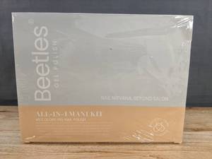 lot 7 image: Brand New Beetles All-in-1 Mani Kit 45 Colors Gel Nail Polish N