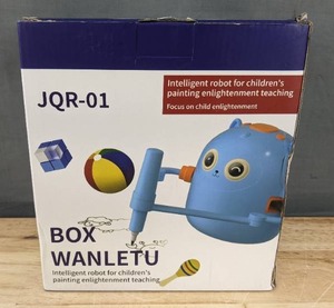 lot 40B image: Brand New Box Wanletu JQR-01 Drawing Robot for Kids Interactive Educational Toy $79.99 Retail N