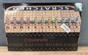 lot 19A image: Brand New Cowiewie Horse Racing Board Game N