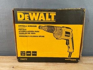 lot 16B image: Brand New DeWalt 6.3 Amp Corded Variable Speed Reversible Drywall Screw Gun $149 Retail Y