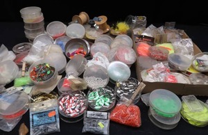 lot 41 image: EVERYTHING YOU NEED TO BUILD YOUR OWN LURES  HUGE ASSORTMENT