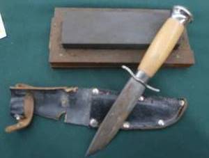 VINTAGE MORA KNIFE WITH ORIGINAL SHEATH
