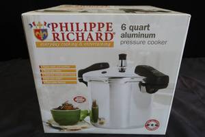 lot 186 image: BRAND NEW ALUMINUM 6 QT PRESSURE COOKER