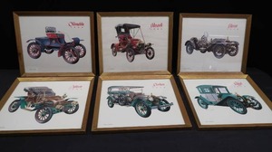 lot 201 image: VINTAGE AND ANTIQUE CAR PRINTS
