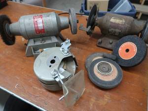 lot 338 image: VINTAGE BECH GRINDERS
