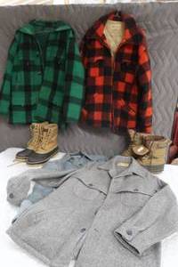 lot 356 image: WOOL AND BOOTS