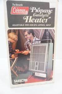 lot 58 image: Coleman Propane Catalytic Heater