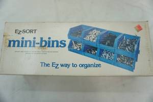lot 85 image: EZ-Sort mini-bins (new)