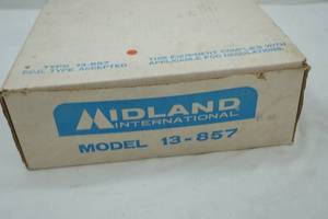 lot 108 image: CB Radio Midland International (NEW in box)