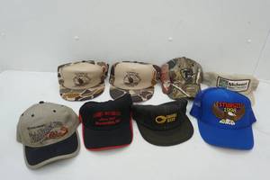 lot 177 image: Mens Hat Lot Sturgis 98, Camo, and more