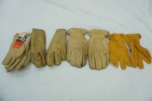 lot 186 image: Leather Glove Lot (4 pair)