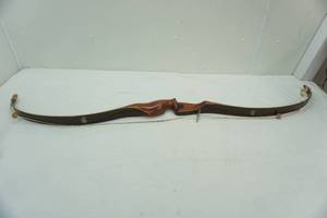 lot 217 image: Wing Archery Company Drawstring Bow. 58 45#.
