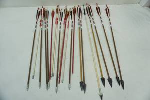 lot 218 image: Fiberglass & Wooden Arrows