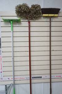 lot 235 image: brooms