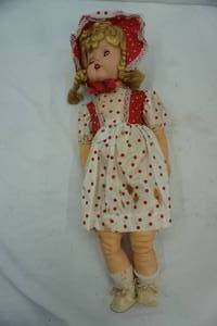 lot 267 image: Vintage doll 22 tall