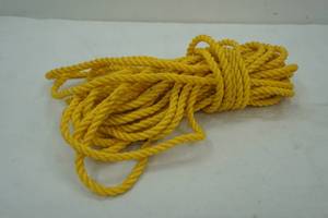 lot 284 image: 38 braided nylon rope (unknown length)