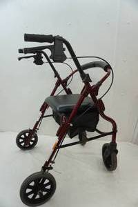 lot 295 image: NOVA Walker with seat & brakes