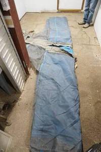 lot 316 image: Vintage Sears Screen Tent 10x12