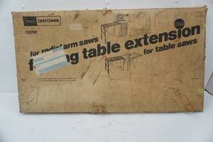 lot 388 image: Sears Craftsman Folding Table Extension for table saws