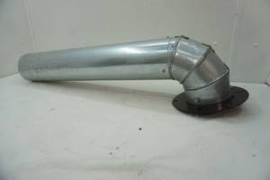 lot 390 image: galvanized chimney section