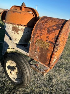 Cement Mixer Cart