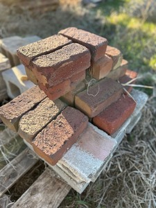 lot 412 image: Old Street Pavers  Brick (Lot of approx. 25)