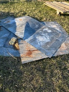 lot 410 image: Misc. Galvanized Steel