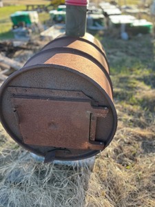 lot 313 image: Barrel Stove (Never Used)